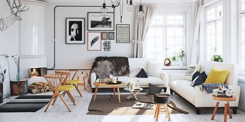 Stwórz wnętrze pełne światła – wybierz meble skandynawskie