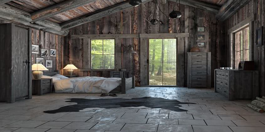 Meble rustykalne w nowoczesnych wnętrzach