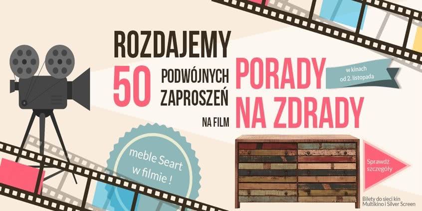 Rozdajemy bilety do kina!