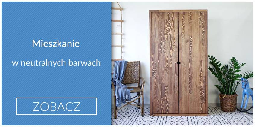 Mieszkanie w neutralnych barwach