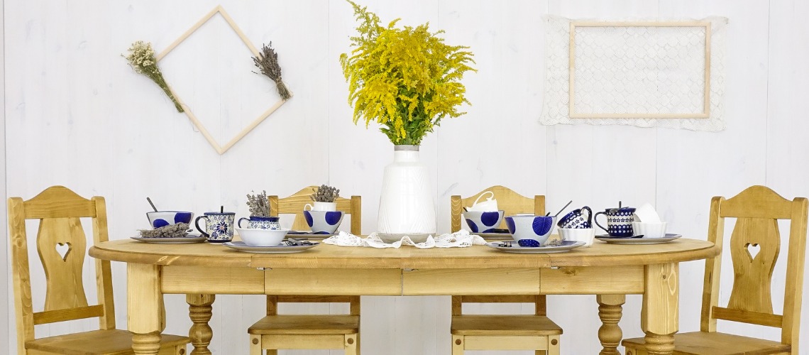 Jak urządzić jadalnię w stylu folk?
