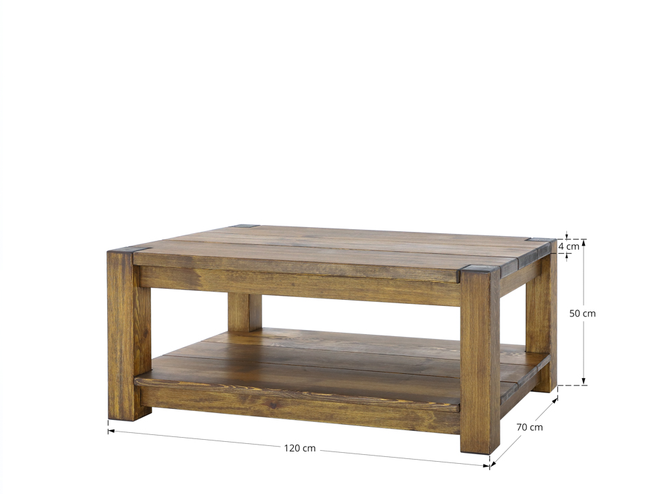 ława stolik kawowy drewniany wymiary
