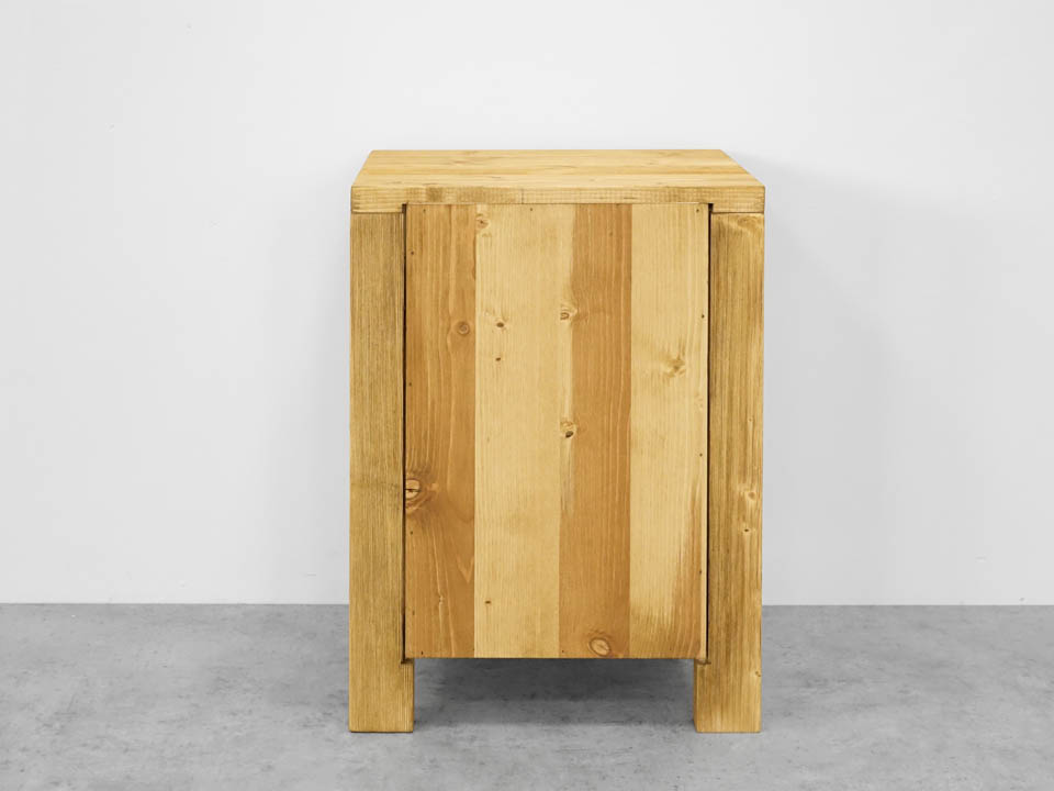 szafka nocna z litego drewna