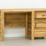 biurko drewniane świerkowe rustykalne do sypialni