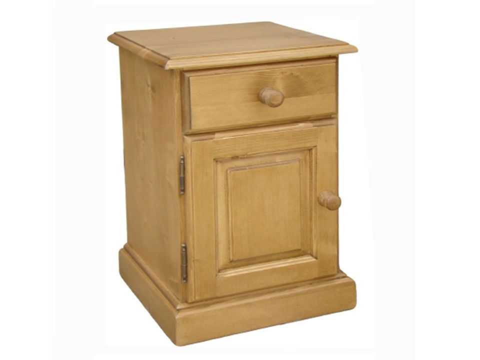 szafka nocna klasyczna z drewna