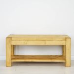 drewniana ława nowoczesna