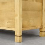 drewniana ławka do przedpokoju