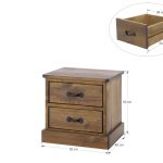 drewniana szafka nocna
