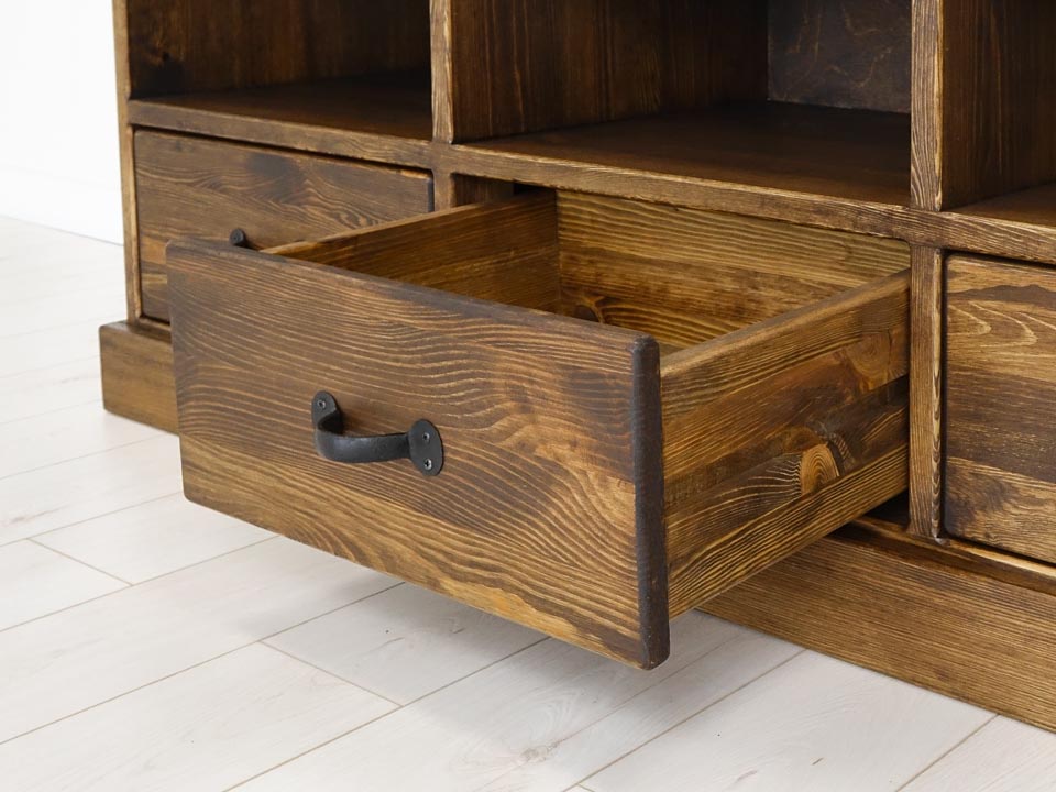 drewniana szafka rtv