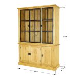 drewniana witryna loftowa industrial 2