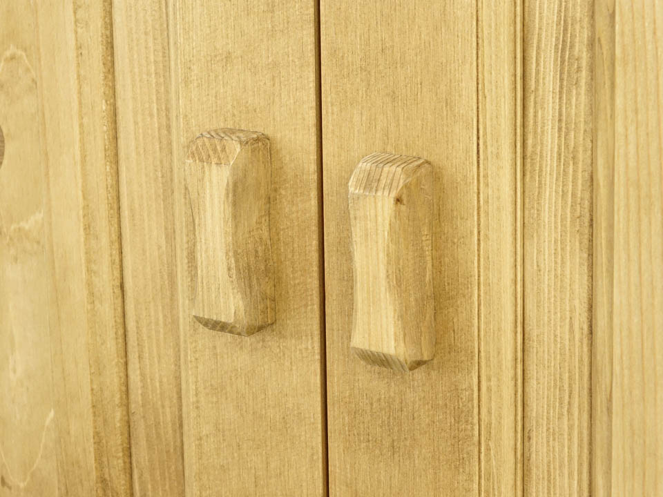 drewniany regał górski