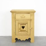 szafka nocna z litego drewna rustykalna