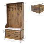 garderoba drewniana wymiary