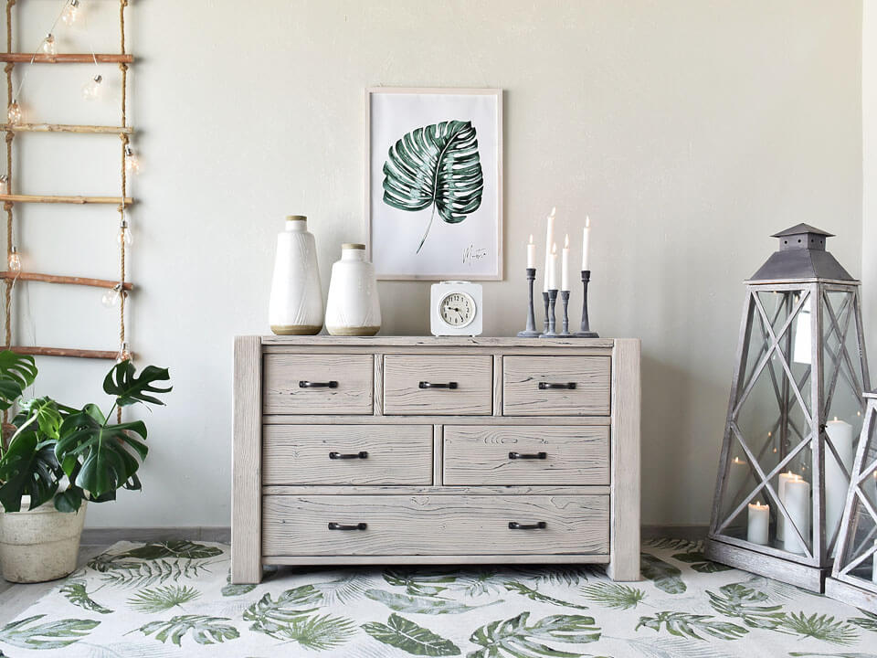 Drewniana Komoda rustykalna