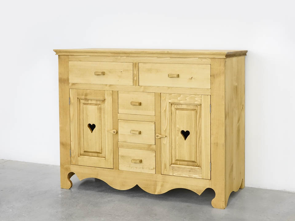 komoda drewniana do salonu