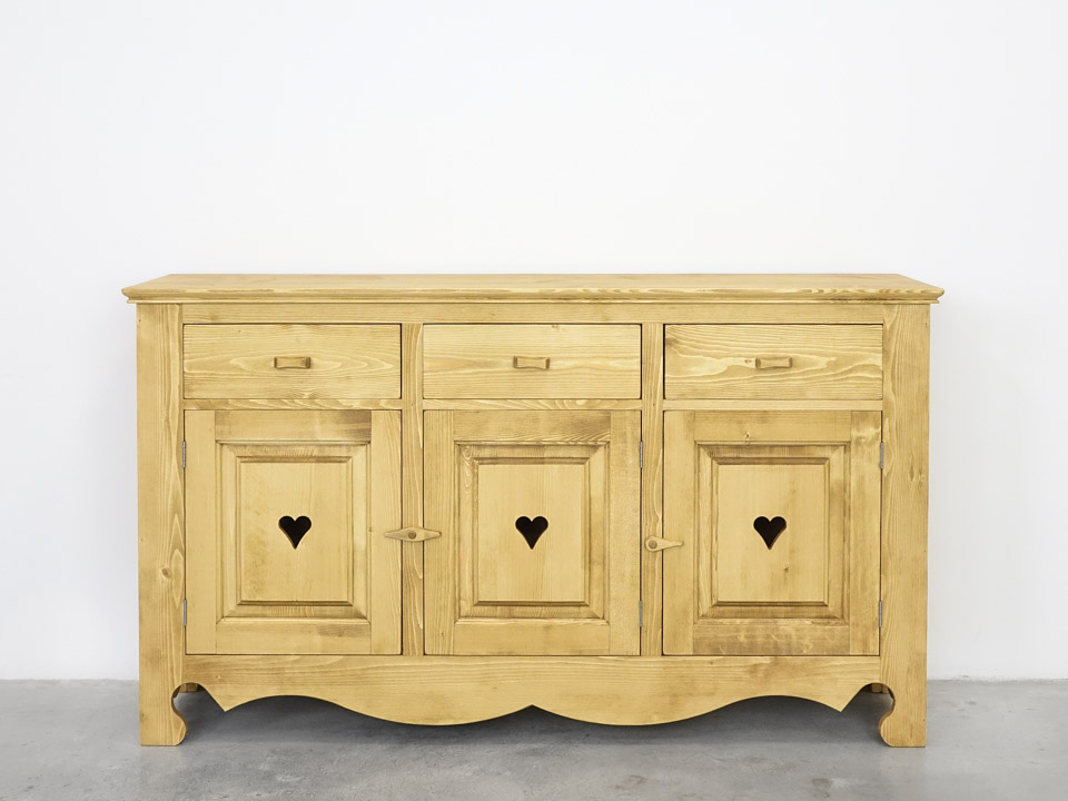 komoda drewniana do salonu