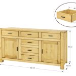 komoda drewniana duża