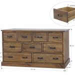 komoda drewniana sosnowa wymiary