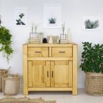 komoda drewniana świerkowa nowoczesna do salonu