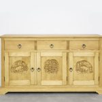 komoda drewniana świerkowa z szufladami