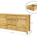 komoda drewniana wymiary