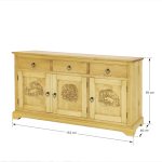 komoda drewniana wymiary