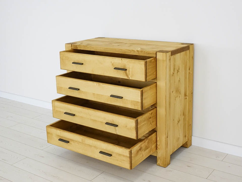 komoda rustykalna drewniana