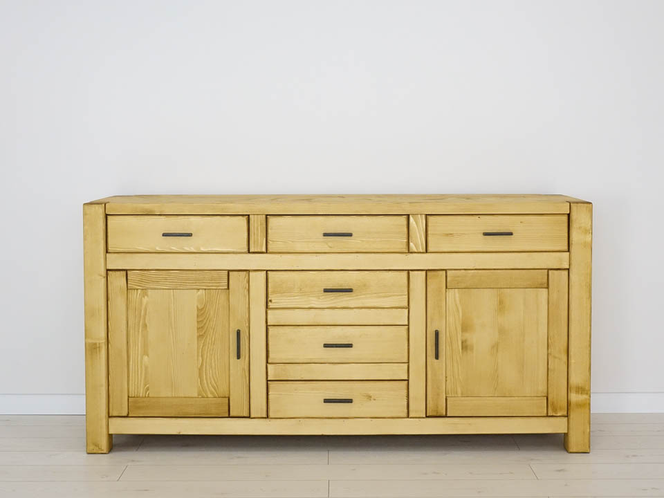 komoda rustykalna drewniana