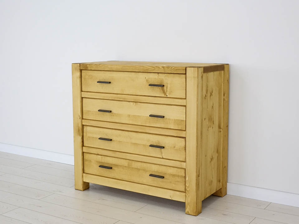 komoda rustykalna drewniana