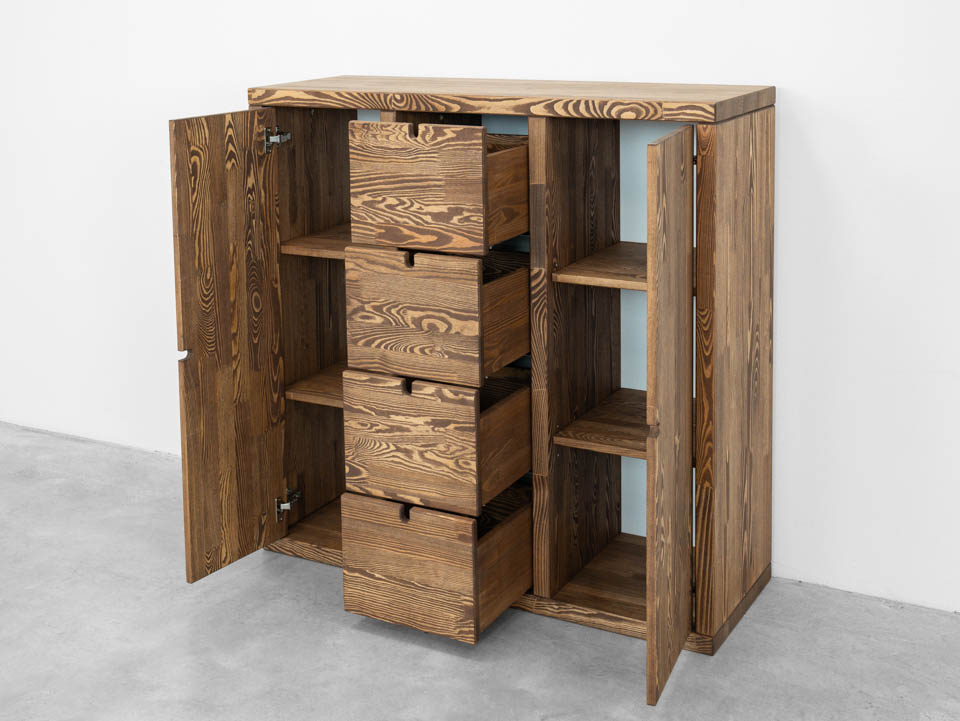 komoda wysoka sosnowa