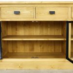 komoda z drewna industrialna