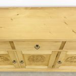 komoda z drewna świerkowego