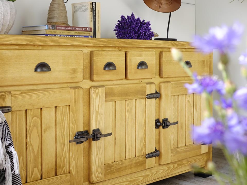 komoda z litego drewna