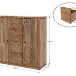 komoda  z szufladami wymiary