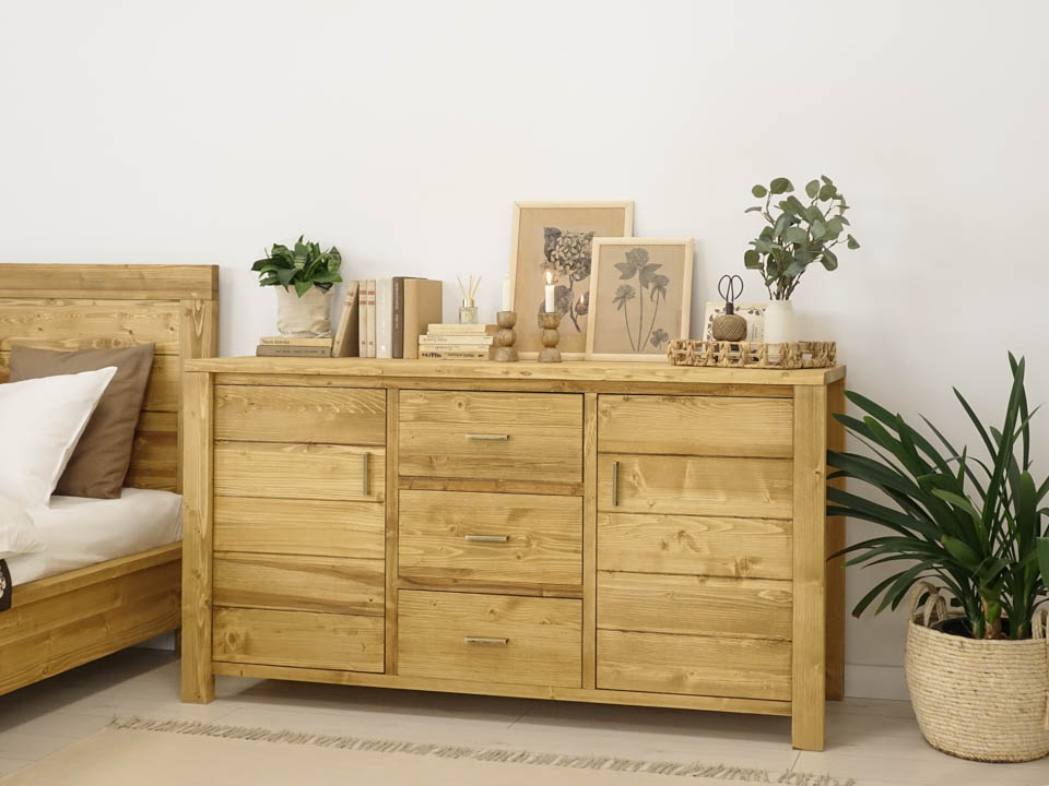 komody drewniane rustykalne