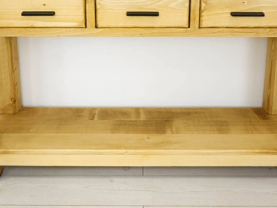 konsola drewniana nowoczesna