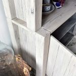 kredens z litego drewna