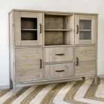 kredens drewniany sosnowy