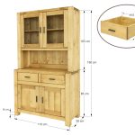 kredens drewniany wymiary