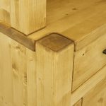 kredens z litego drewna