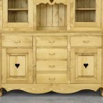 kredens z litego drewna