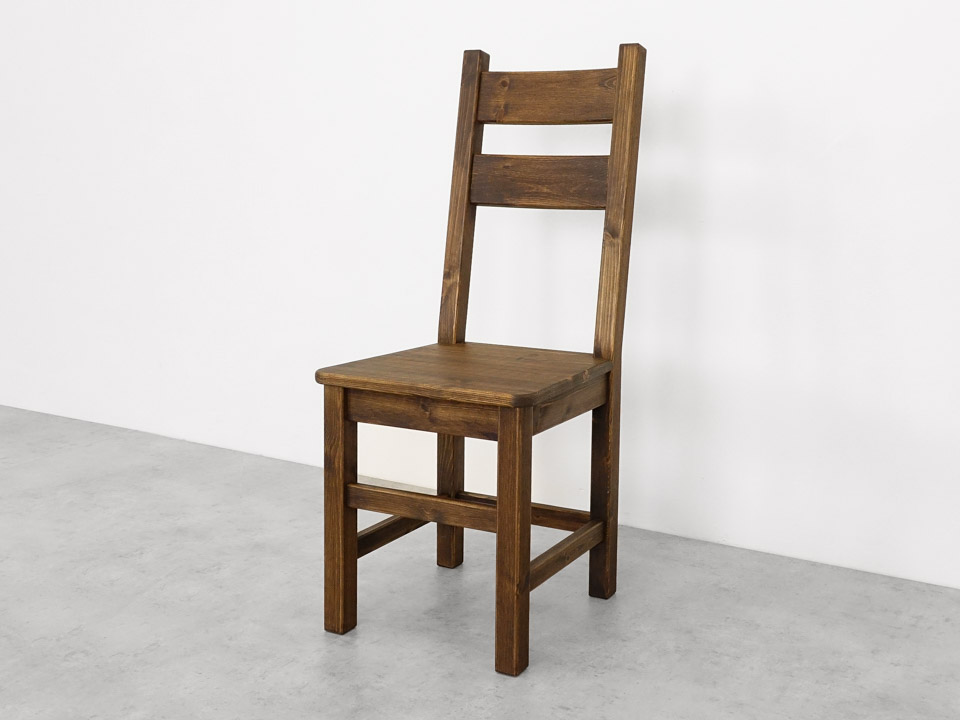 krzesło drewniane sosnowe rustykalne do stołu