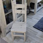 krzeslo z litego drewna