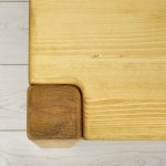 ława z drewna świerkowego