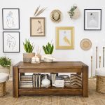 ława z drewna rustykalna do salonu sosnowa