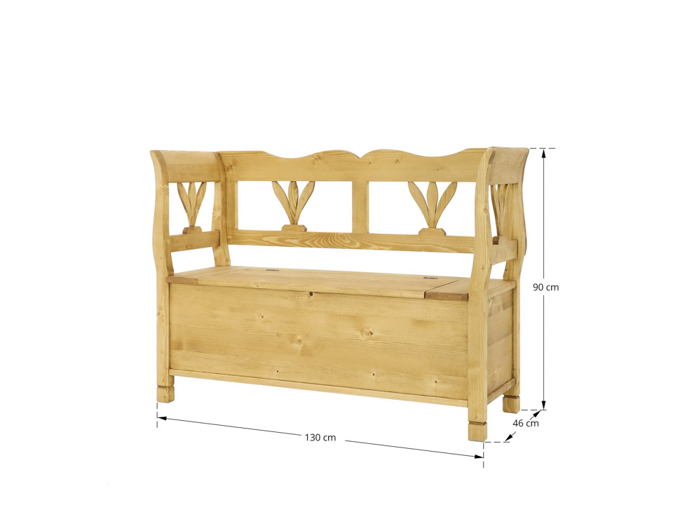 ławka drewniana do jadalni wymiary