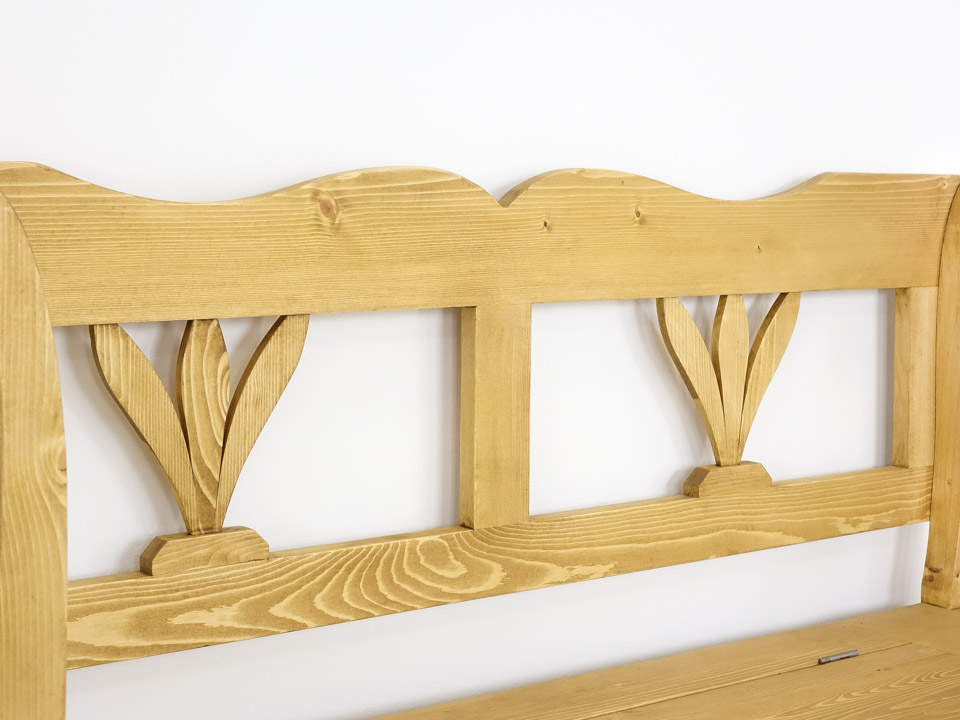 ławka drewniana świerkowa