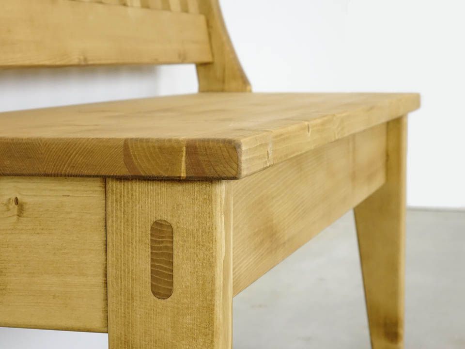 ławka drewniana świerkowa