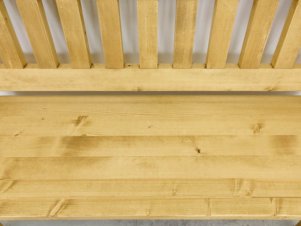 ławka drewniana świerkowa