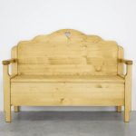 ławka drewniana świerkowa do jadalni